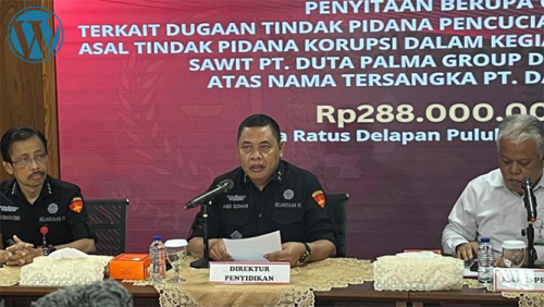 Kejaksaan Agung Sita Uang Senilai Rp.288 Miliar Terkait Kasus TPPU Koprasi Duta Palma